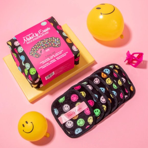 MakeUp Eraser NWT Smiley 7-Day Set | Limited Edition | Black - Picture 2 of 8